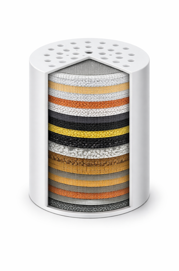 20-Stage Shower Filter Replacement Cartridge